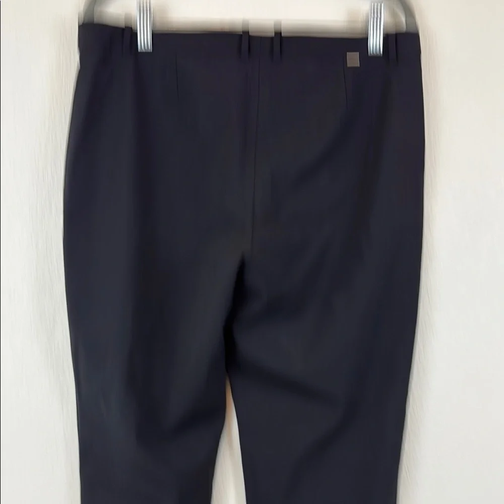 Hugo Boss Tiluna Wool Cropped Sleek Black Trousers Size 6 - Picture 8 of 15